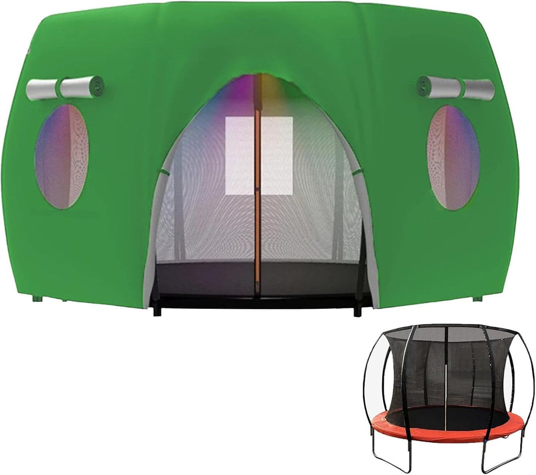 Trampolinzelt, schützend, atmungsaktiv und wasserdicht grün 8FT-6, grün 8FT-6