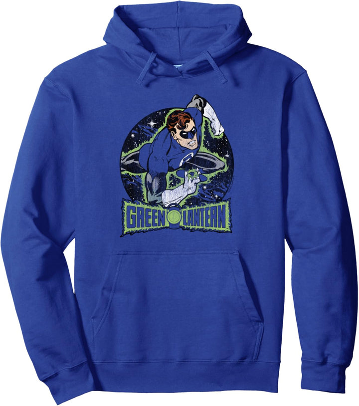 Green Lantern In The Spotlight Pullover Hoodie