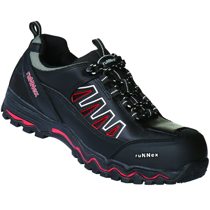 ruNNex Sicherheitsschuhe S3 LightStar extra leichte Halbschuhe Grösse 39, schwarz, 5320, 39