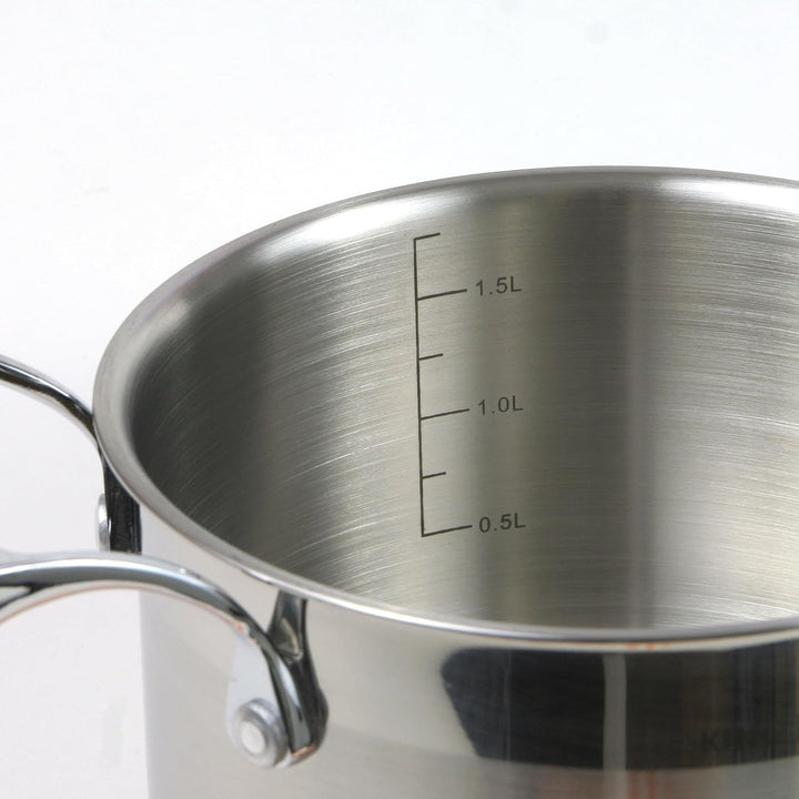Kinghoff Topfset mit Deckel 8-teilig Induktion Topf Kochtopfset Set KH-1202