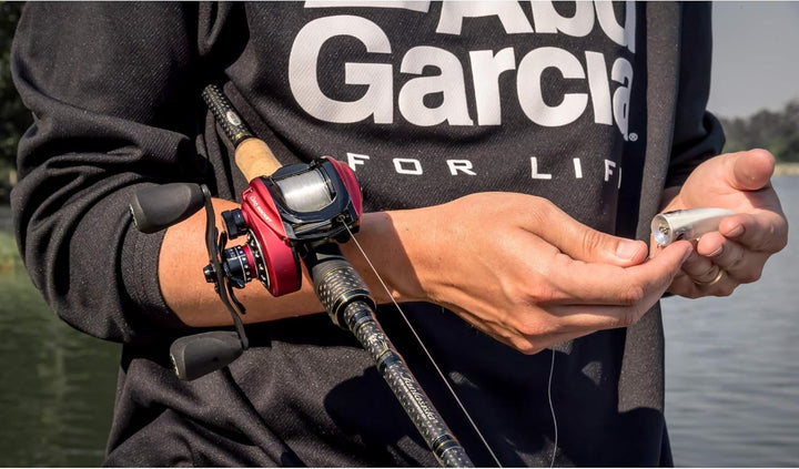 Abu Garcia Revo Rocket Low Profile Baitcast Angelrolle Left Hand, Left Hand