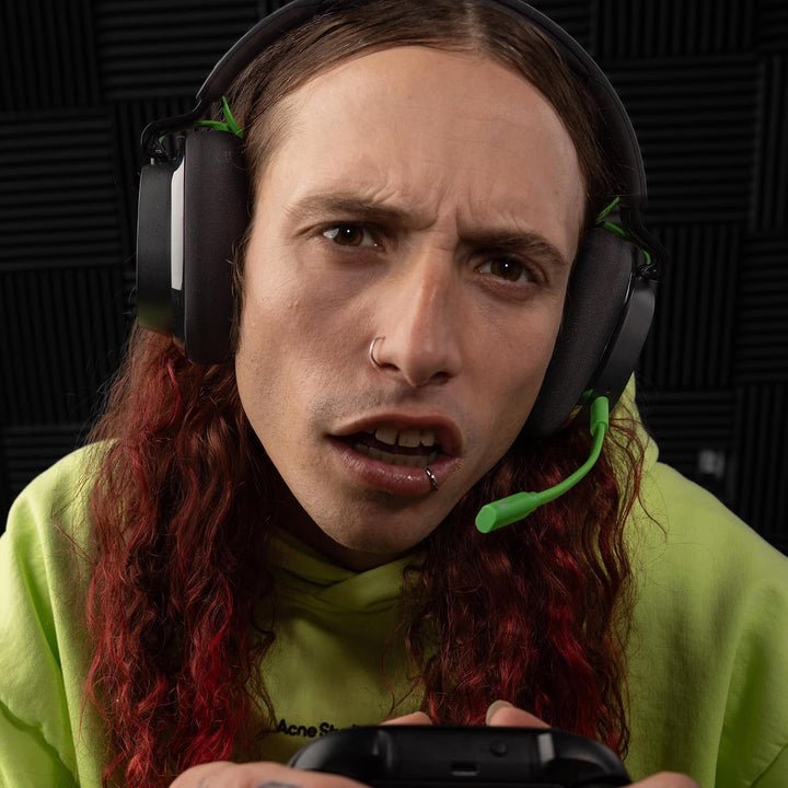Skullcandy SLYR Pro Wireless Over-Ear Gaming Headset mit USB-A-Sender mit Besonders Niedriger Latenz