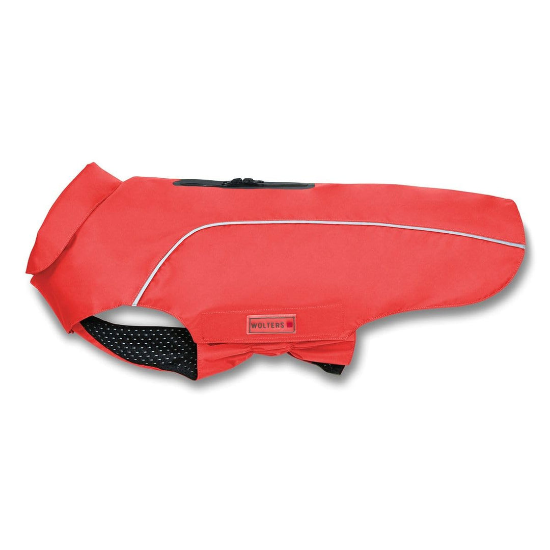 Wolters Regenjacke Easy Rain | Perfekter Schutz bei Regenwetter für Hunde | Farbe Koralle Gr. 46 (Rü