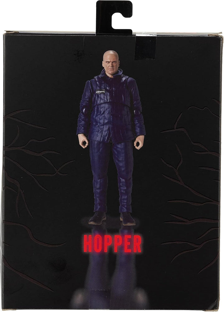 Bandai Stranger Things 6” Hawkins Figure Collection - Hopper (Season 4) Hopper (Staffel 4) Bandai, B