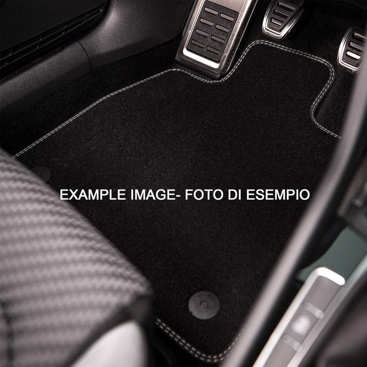 MDM PRO-4901 Fussmatten für Jeep Renegade 2014>, Passgenau Velours Kunstlederkanten und doppelten St
