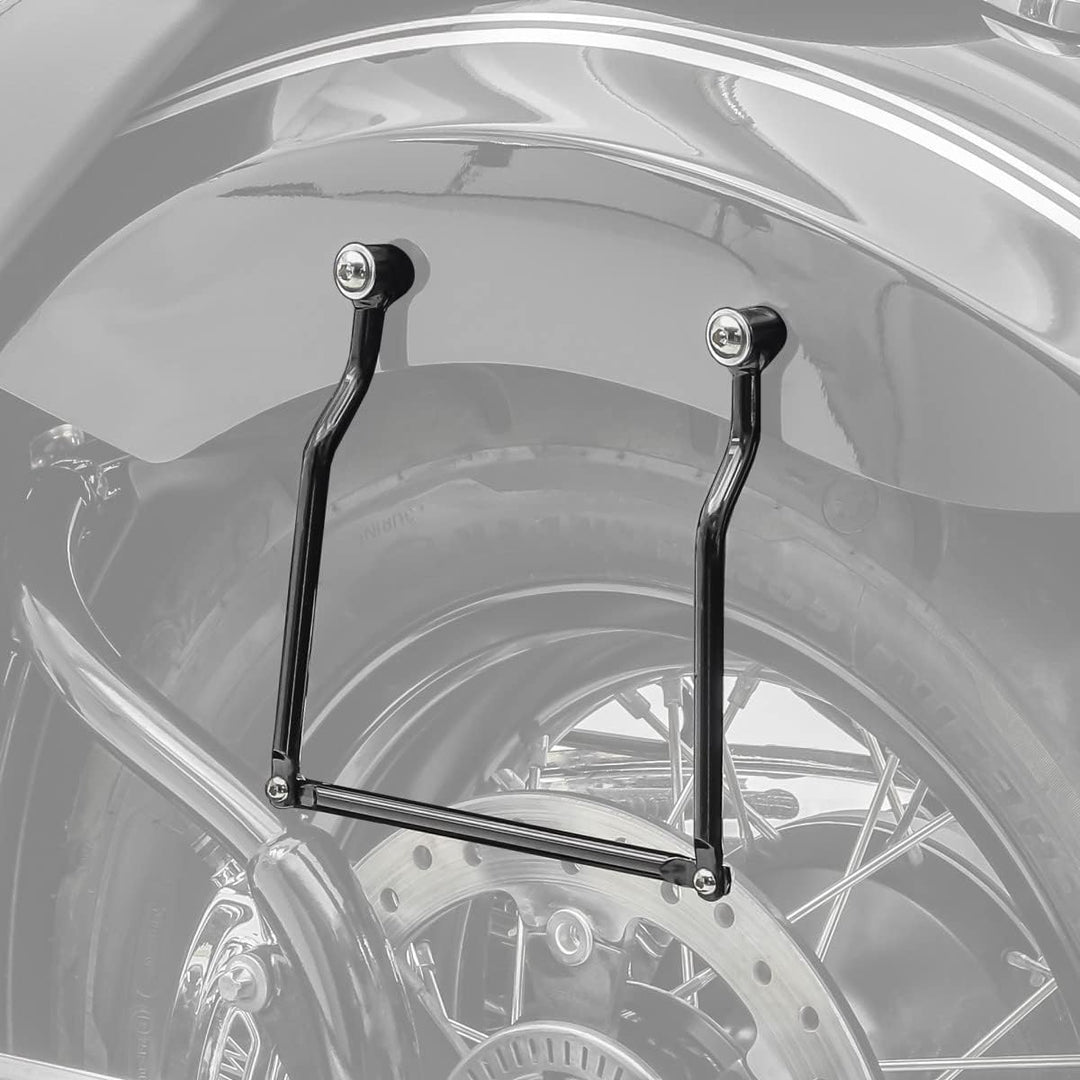 Satteltaschenhalter für Royal Enfield Meteor 350 SU2 schwarz