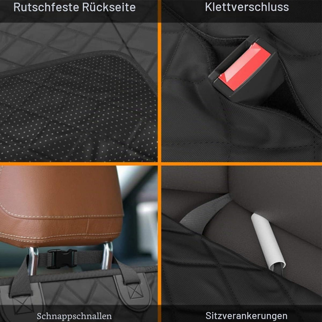 Baodan Hundedecke Auto Rückbank, Kofferraum Schutzmatte Kratzfest und Wasserdicht, Kofferraumschutz