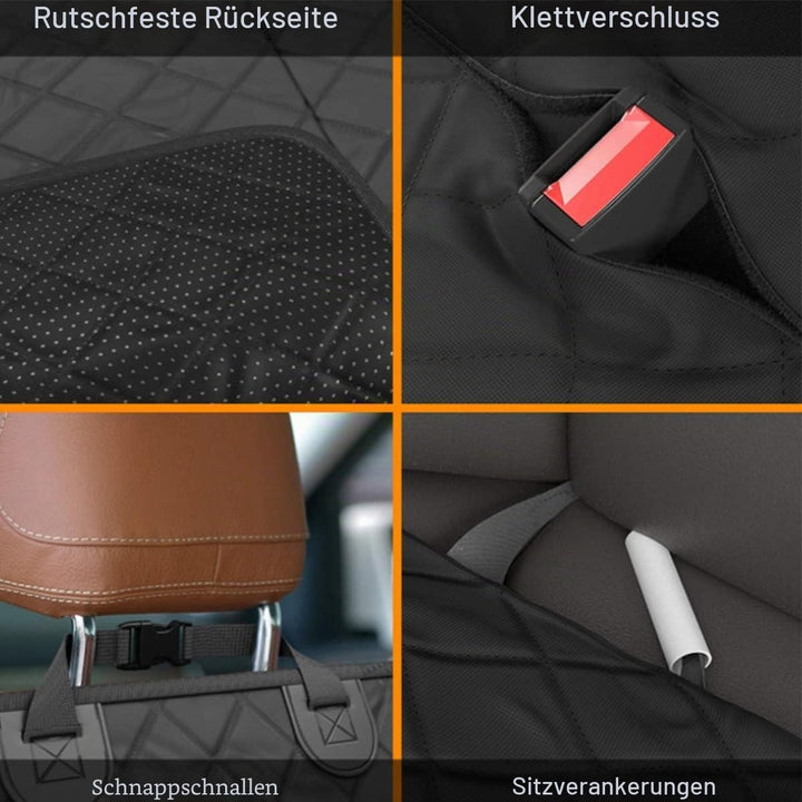 Baodan Hundedecke Auto Rückbank, Kofferraum Schutzmatte Kratzfest und Wasserdicht, Kofferraumschutz