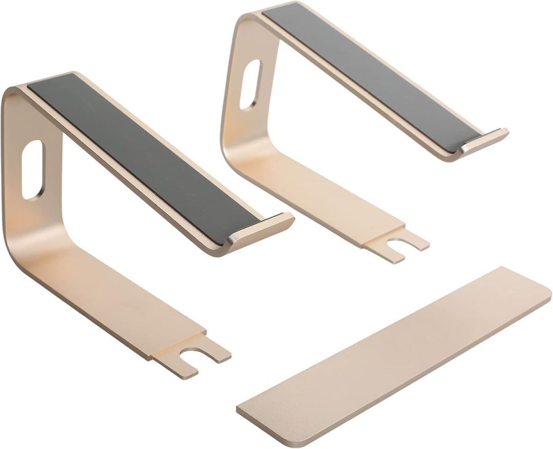 konsol Laptop ständer Ergonomisch Aluminium Notebook Ständer, Demontierbar, Tragbarer, Riser Kompati