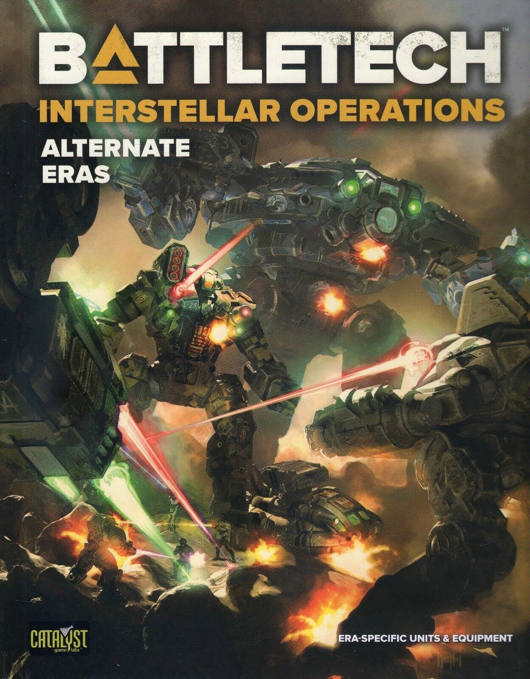 Catalyst Game Labs - BattleTech Interstellar Ops Alternate ERAS - Role Playing Game -English Version