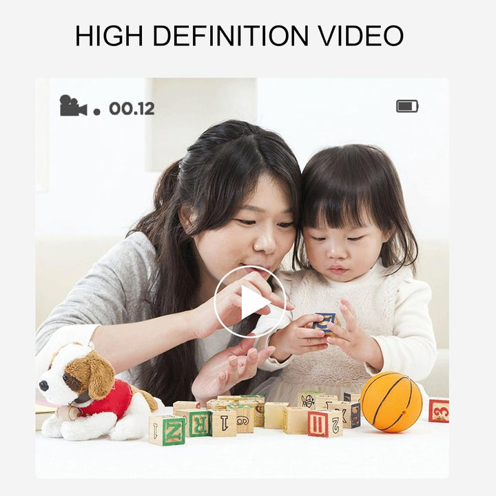 XUMIUZIY Sofortdruckkamera für Kinder, 1080p HD -Instant -Druck -Digitalkamera, Digitalkamera für Th