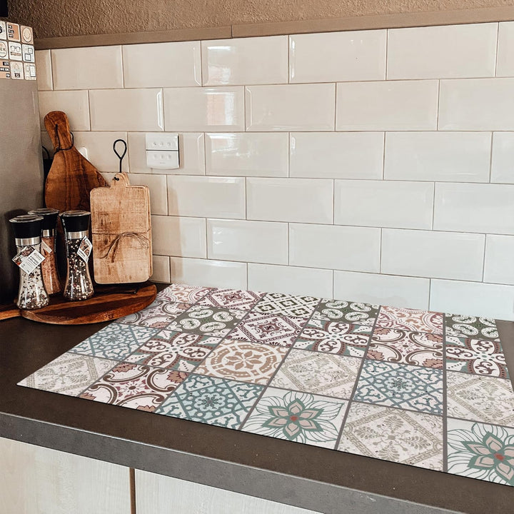 KitchenYeah© Herdabdeckplatte Einteilig Ceranfeld Abdeckplatte für Induktionsschutz Ceranfeldabdecku