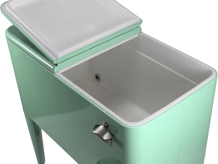 Kailua Cooler - Kühlbox, Kühlwagen, Getränkekühler Pastellgrün, Pastellgrün