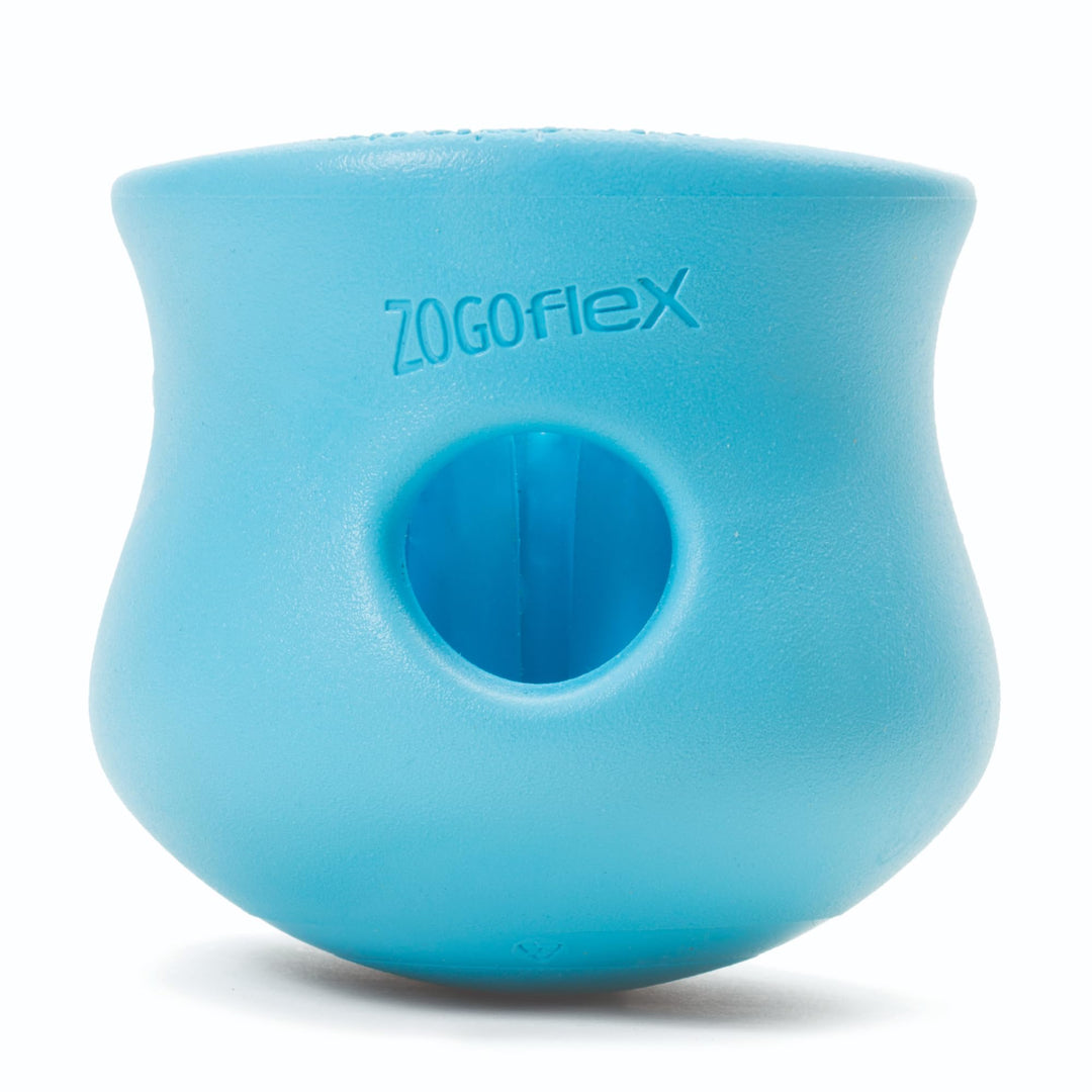 Zogoflex Toppl Hundespielzeug, 100 ml (1er Pack) 100 ml (1er Pack) aquablau, 100 ml (1er Pack) aquab