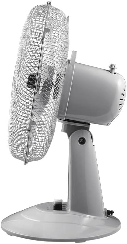 Ardes - AR5ST30G Tischventilator STEELO 30G 5 Flügel - 30 cm Oszillierende Schaufel mit verstellbare