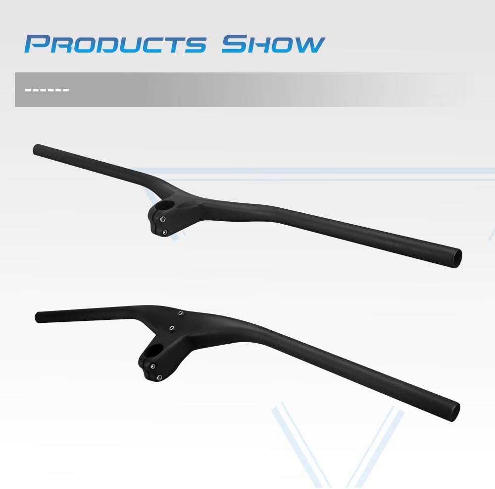 Alfa Pasca mtb lenker carbon 1-1/8" mtb lenker riser carbon Integrierte UD matt 700 * 80mm mountainb