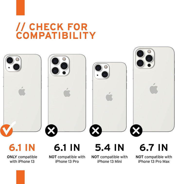 Urban Armor Gear Metropolis LT Hülle kompatibel mit Apple iPhone 13 [Fallschutz nach Militärstandard