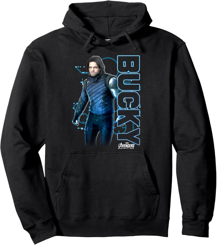 Marvel Avengers Infinity War Bucky Tech Pullover Hoodie