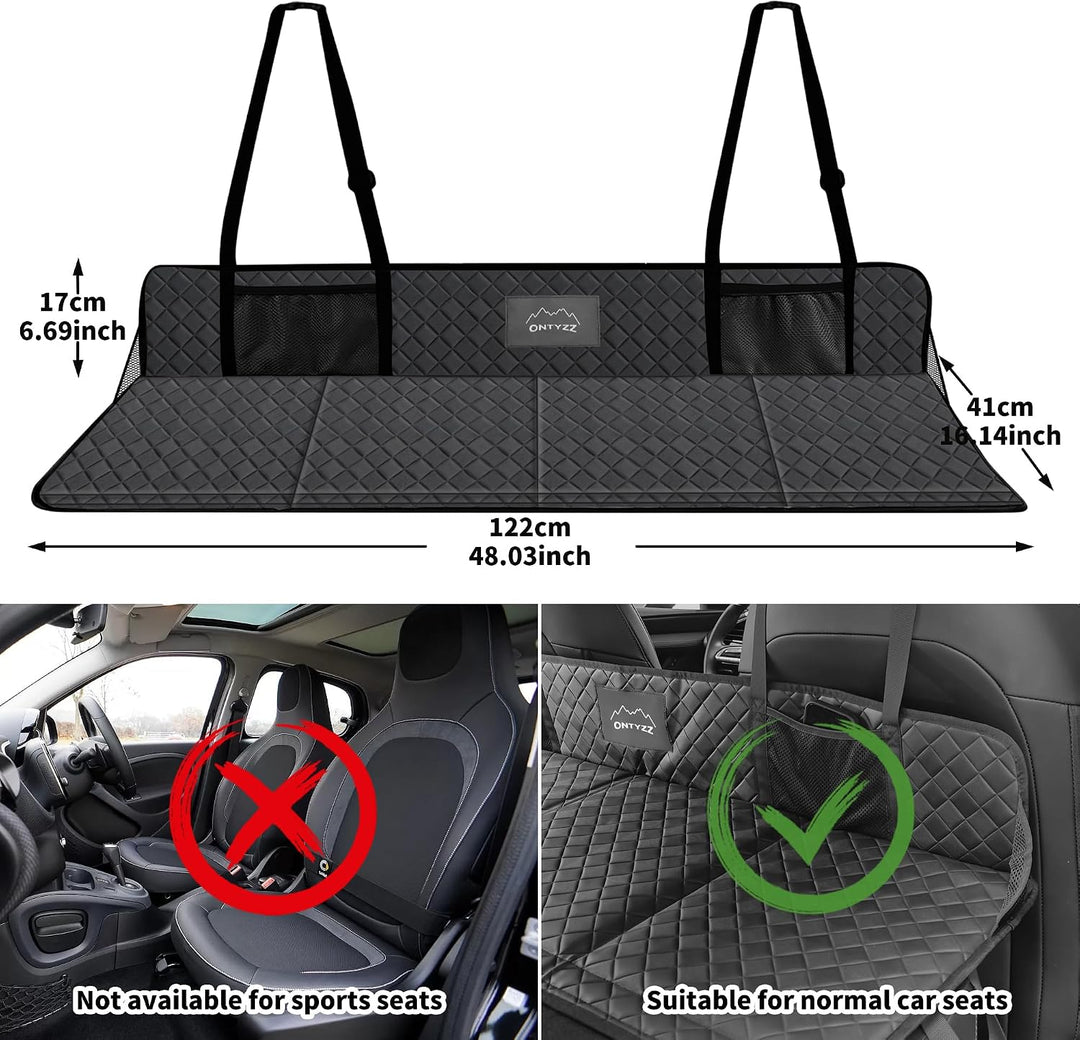 ONTYZZ Nicht-aufblasbar Auto Camping Matratze Zusammenklappbar SUV Bettmatratze für Schlafen Tragbar
