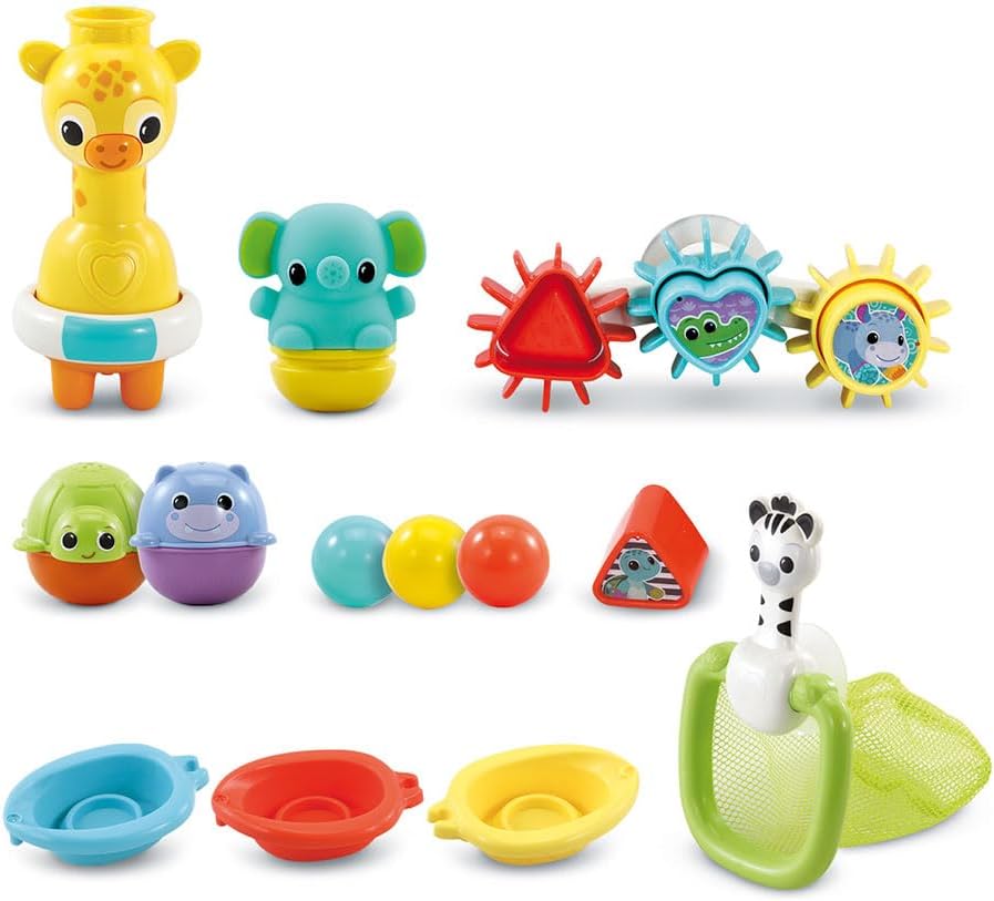 VTech 563005 Animaux Badespielzeug, Mehrfarbig, M
