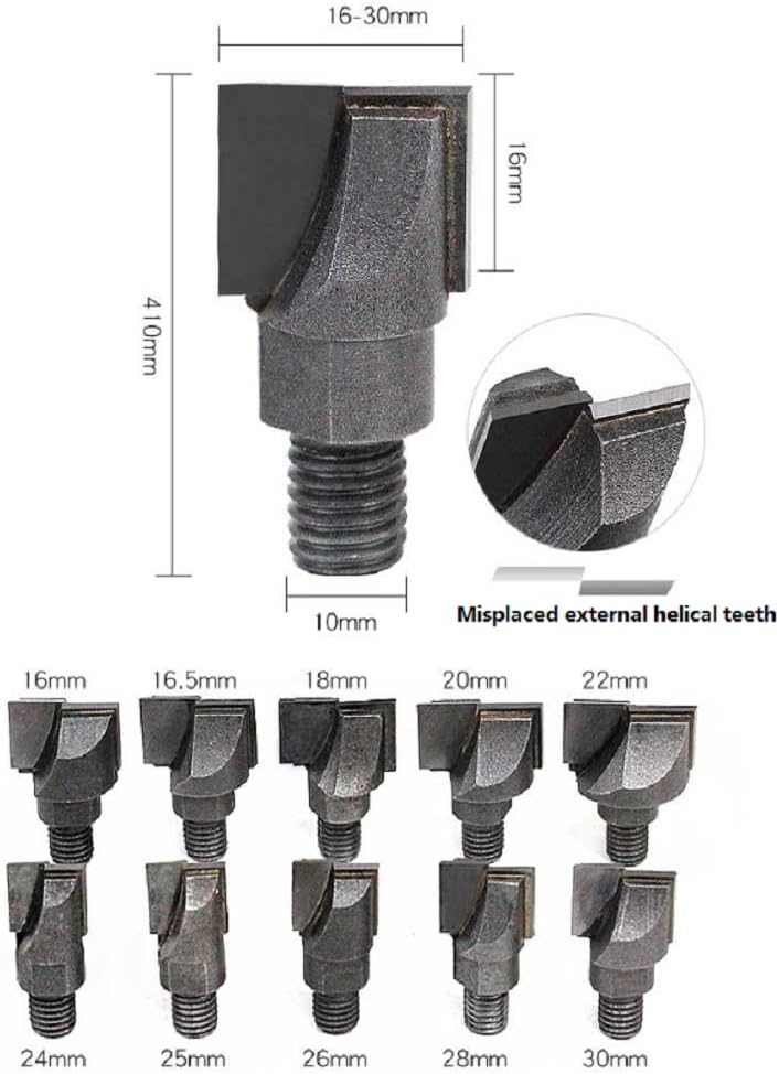 1PCS 16-30mm Hartmetall-Holzschneider Für Souber Mortice Lock Jig CWB16 (28mm), 28mm