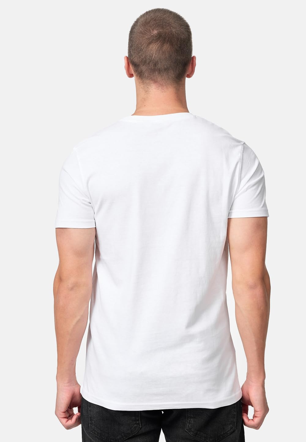 Lonsdale Herren Fintona T-Shirt S Black/White, S Black/White