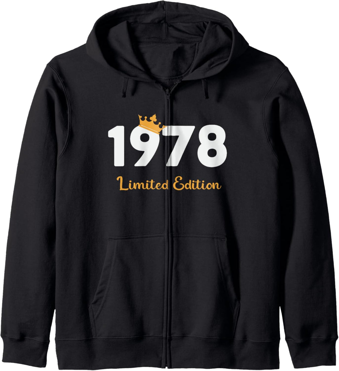 46. Geburtstag Mann Frau 46 Jahre 1978 Deko Lustig Geschenk Kapuzenjacke