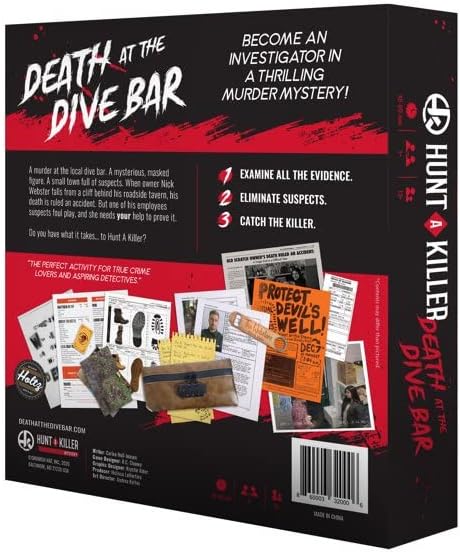 Hunt A Killer - Death at The Dive Bar - EN