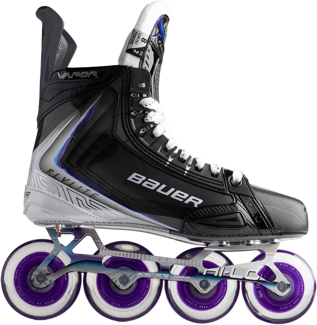 Bauer Vapor FLYLITE Senior Rollhockey Inline Schlittschuhe Fit 2 Schuhweite 8.0 = EU 43, Fit 2 Schuh