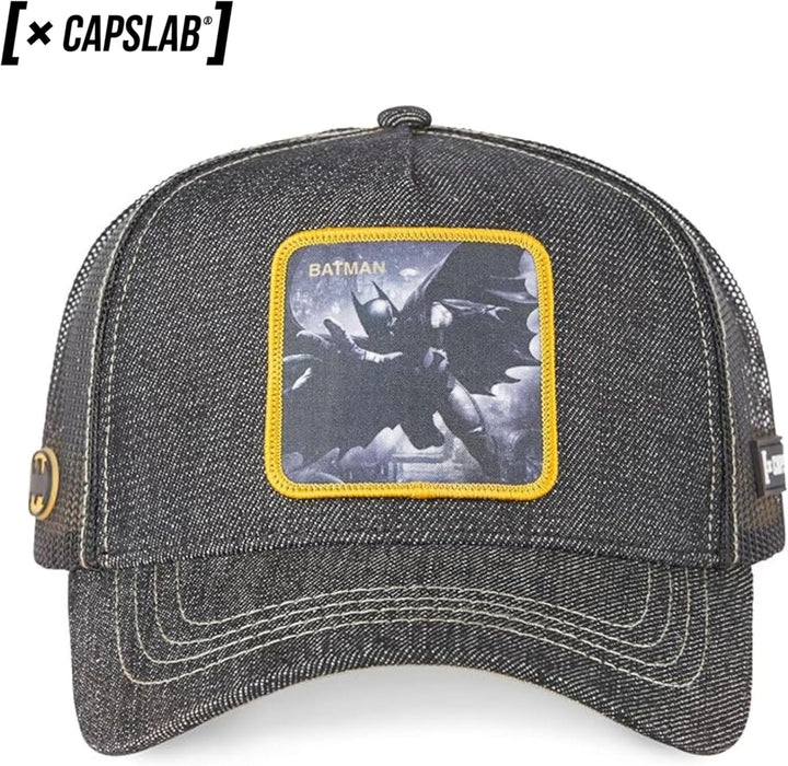 Capslab Batman DC Batman Black Gray DC Trucker Cap 55-62 Trucker-Bat-Gray