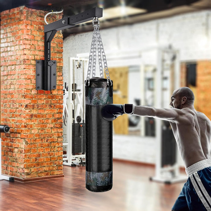 BeneLabel Boxsack Halterung, Sandsack Wandhalterung 360 Schwenkbar Befestigung Wand Boxsackhalter In