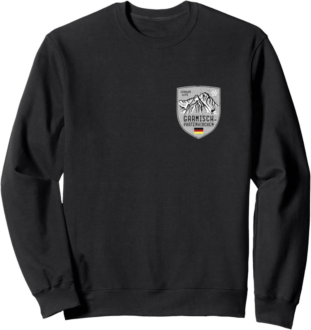 Garmisch-Partenkirchen Zugspitze Wappen Sweatshirt