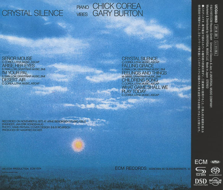 Crystal Silence (SHM, Audio-CD