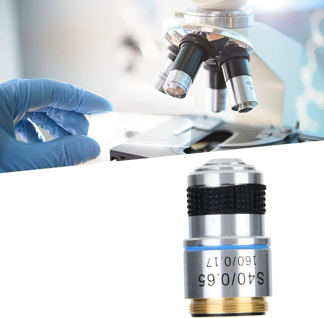 Biologisches Mikroskop mit 40X Achromatischem Objektiv, Aluminiumlegierung Konstruktion, 160/0.17 Op