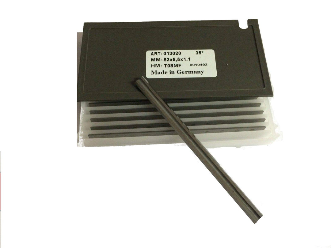 82mm TCT Hobelmesser 82mm kompatibel mit Dewalt DCP580N Hobelmesser Pack von 10