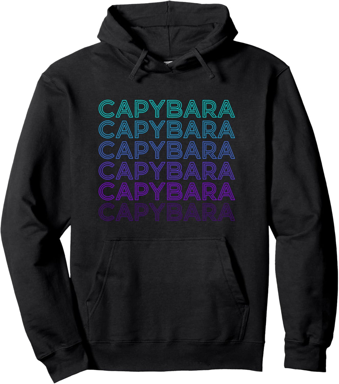 Capybara Pullover Hoodie