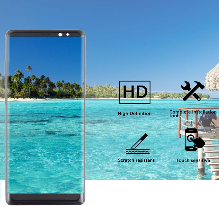 Display Bildschirm für Samsung Note8 N950F OLED Schwarz mit Rahmen Note8 Schwarz-Rahmen OLED, Note8