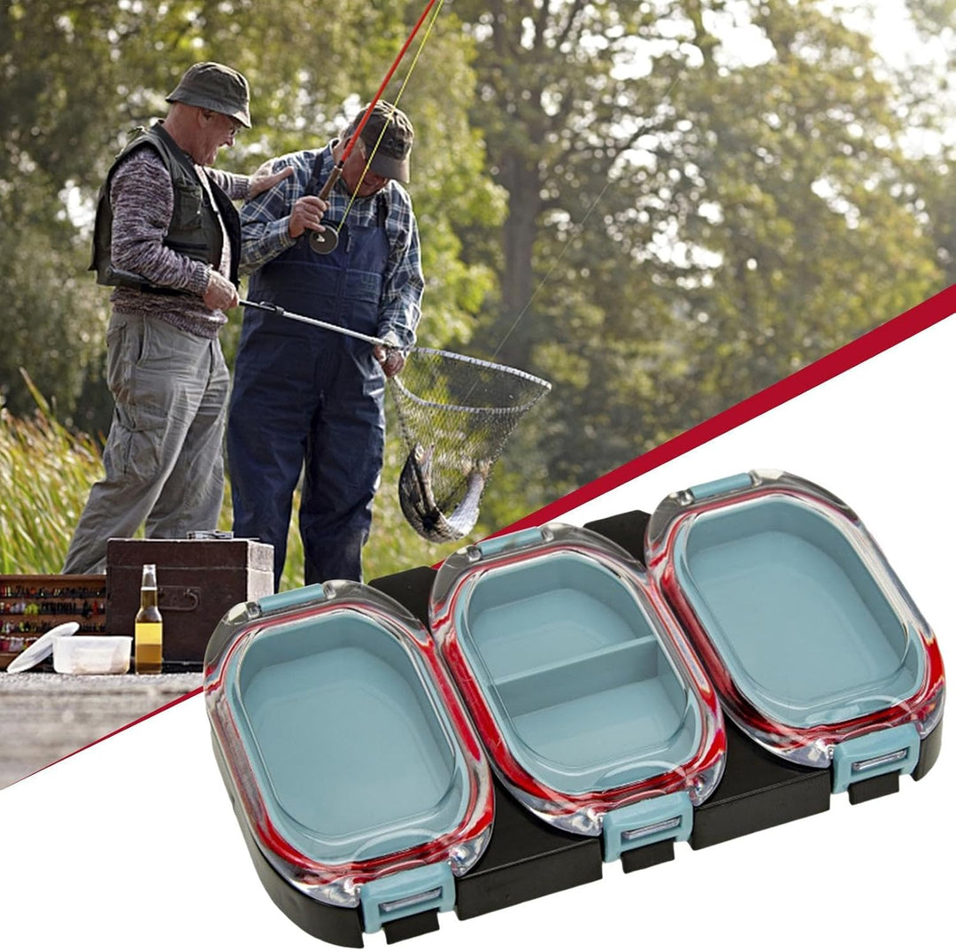 Magnetic Fishing Hook Box, Lure Storage Organizer, Magnet Fly Fishing Box, Water-Resistant Lure Box,
