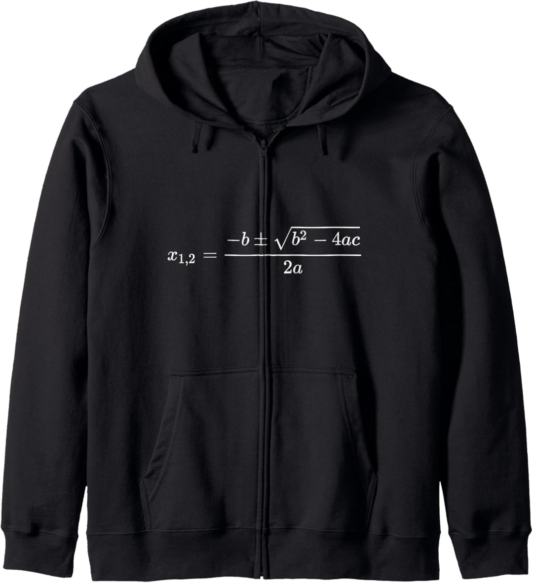 Mitternachtsformel Quadratische Gleichung ABC-Formel Mathe Kapuzenjacke