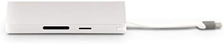 LMP USB-C Travel Dock 4K 9 Port, Silver