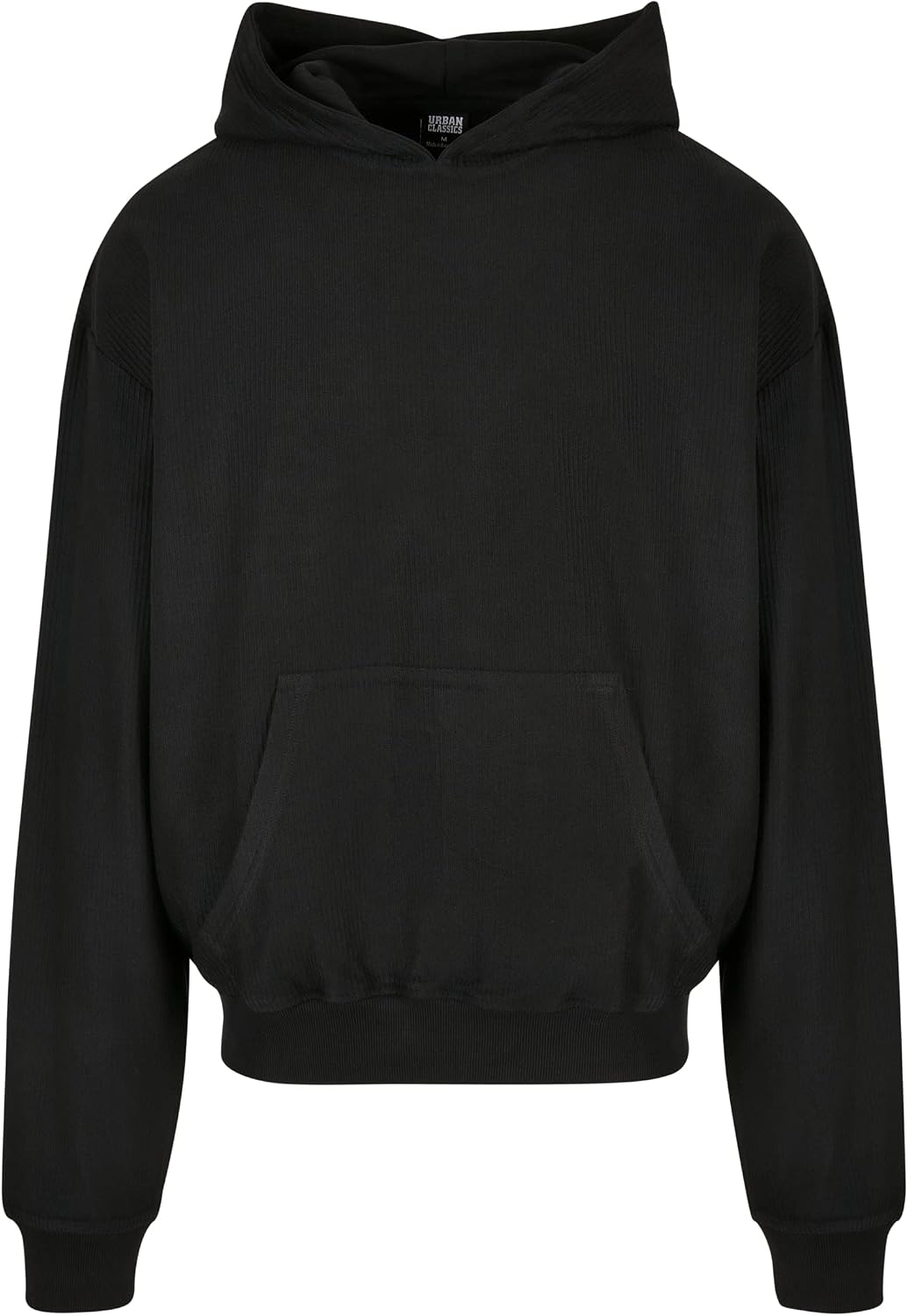 Urban Classics Rib Terry Boxy Hoody, Männer Kapuzenpullover in Boxy Fit Passform, erhältlich in mehr