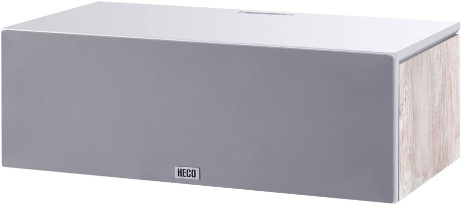 Heco Aurora Center 30, Centerlautsprecher, 1 Stück, Farbe:Weiss, Weiss