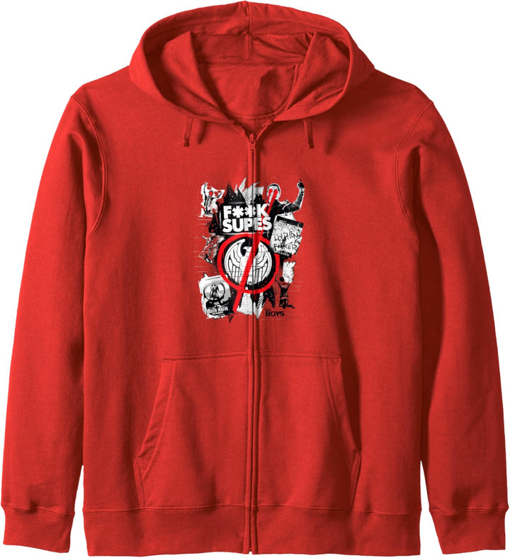 The Boys Anti-Supes Graffiti Kapuzenjacke