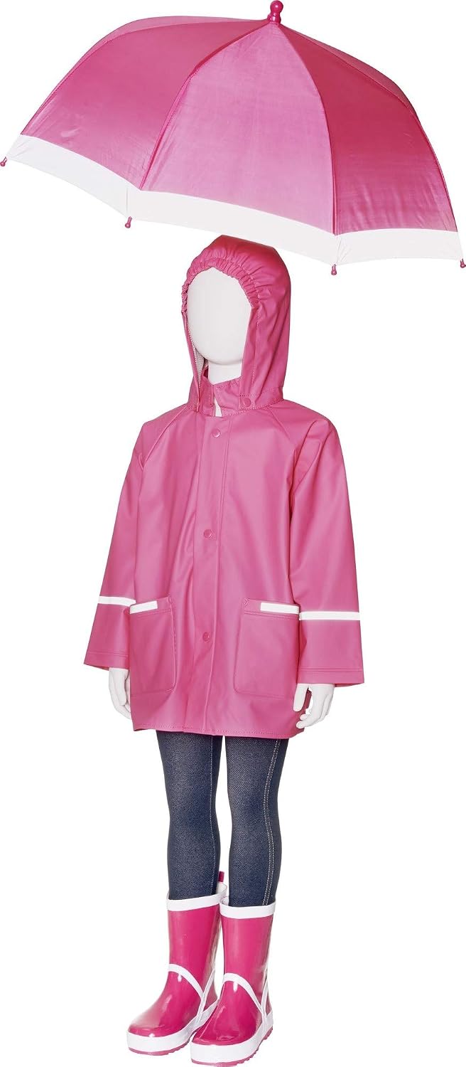 Playshoes Unisex Kinder Regenjacke Wind- und wasserdicht Regenmantel Regenbekleidung (1er Pack) 140
