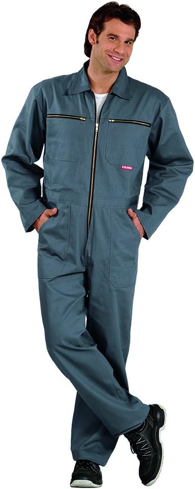 Planam Grösse 52 Herren BW 290 Rallyekombi grau Modell 0195 Grau 52, Grau 52
