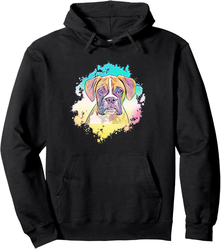 Boxerhund Pullover Hoodie