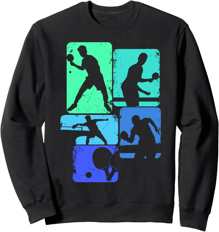 Tischtennis Ping Pong Kinder Jungen Männer Sweatshirt