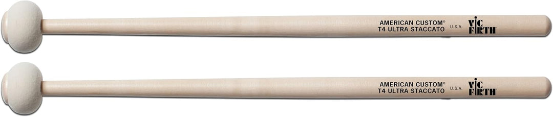 Vic Firth American Custom - Timpani Sticks - Ultra Staccato T4 Ultra Staccato, T4 Ultra Staccato