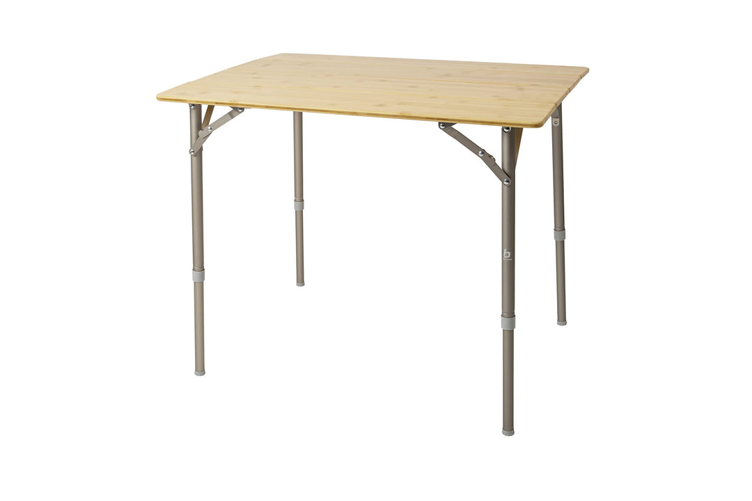 Bo-Camp Urban Outdoor Campingtisch Klapptisch Garten Tisch Falttisch Höhenverstellbar Klappbar Alu B