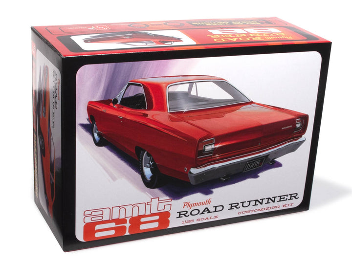 AMT 1968 Plymouth Road Runner Massstab 1:25 Modellbausatz